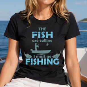 Funny Fishing Sprichwort T-Shirt