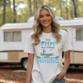 Funny Fishing Sprichwort T-Shirt