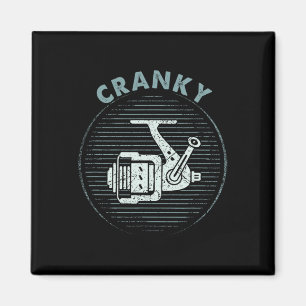 Funny Fishing T-Shirt für Männer skurril Magnet