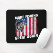 Funny Fishing Trump Gaben Mousepad (Mit Mouse)