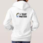 Funny Fishing Women Hoodie (Rückseite)