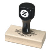 Funny Fishing Words für einen Fischer Gummistempel (Stempel)