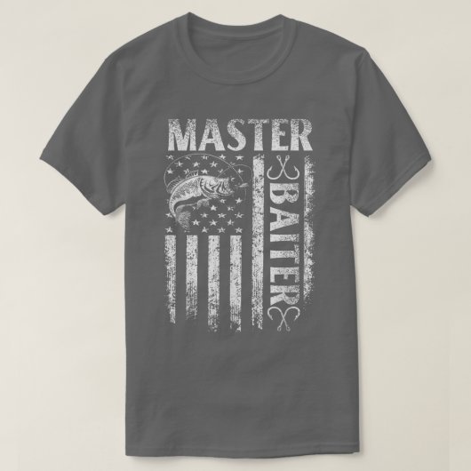 Funny    FishingMaster Baiter  T-Shirt (Design vorne)