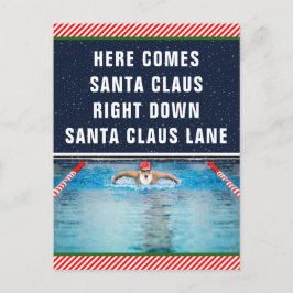 Funny Fitness Centre Weihnachts Postcard Postkarte