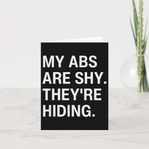 Funny Fitness Gym Motivierend Fitness T Shirt Wart Karte