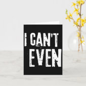 Funny Fitness Joke T-Shirt Workout Sprichwort ich Karte (Gelbe Blume)