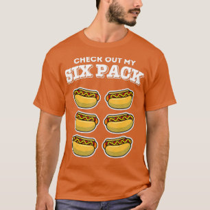 Funny Fitness Karo aus meinem Si Pack Hot Dog Prix T-Shirt