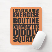 Funny Fitness Mousepad (Mit Mouse)