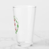 Funny Fitness Weihnachts-Weihnachtslehrer Glas (Links)