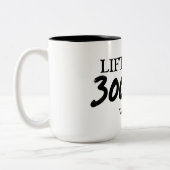 Funny Fitness Zweifarbige Tasse (Links)