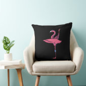 Funny Flamingo Bird Yogout Workout Kissen (Stuhl )