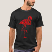 Funny Flamingo Is My Valentine Pet Animals Lover T-Shirt (Vorderseite)