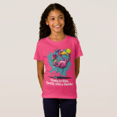 Funny Flamingo Pickleball T-Shirt (Vorne ganz)