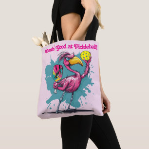 Funny Flamingo Pickleball Tasche