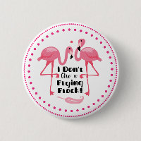 Funny Flamingo Spaß - ich gebe keinen Flieger
