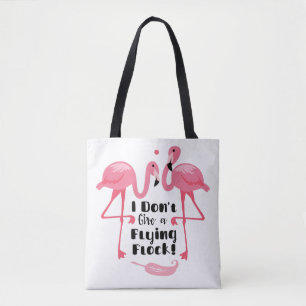 Funny Flamingo Spaß - ich gebe keinen Flieger Tasche
