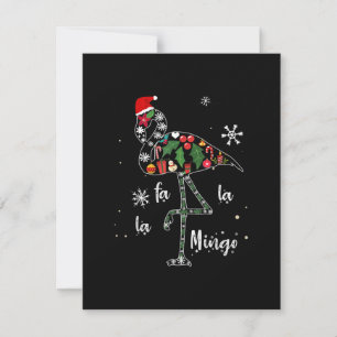 Funny Flamingo Weihnachten Weihnachten Weihnachten Einladung