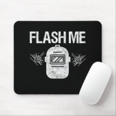 Funny Flash Me Geschenke | Schweißmasken Mousepad (Mit Mouse)