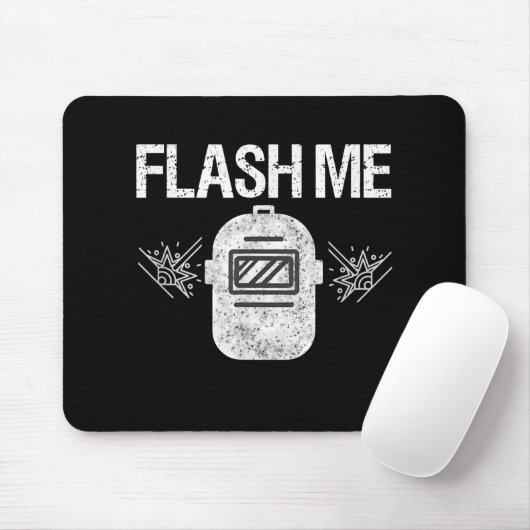 Funny Flash Me Geschenke | Schweißmasken Mousepad (Mit Mouse)