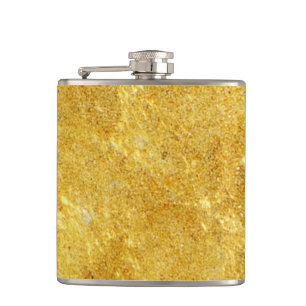 Funny Flask Gold costumisieren Flachmann