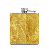 Funny Flask Gold costumisieren Flachmann (Rückseite)