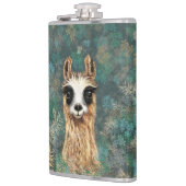Funny Flask mit Curious Llama Flachmann (Links)