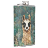 Funny Flask mit Curious Llama Flachmann (Rechts)