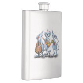 Funny Flask mit Maus-Musikband Flachmann (Rechts)