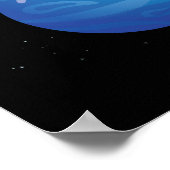 Funny Flat Earth gibt Männern Frauen Flat Earth Poster (Ecke)