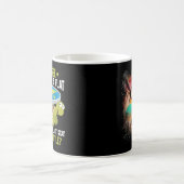 Funny Flat Earth Society Turtle Spaß Kaffeetasse (Mittel)