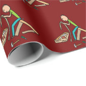 Funny Flat Pack Self-Assembly Geschenkpapier (Rolleneckpunkt)