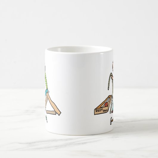 Funny Flat Pack Self-Assembly Kaffeetasse (Mittel)