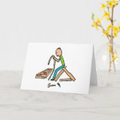 Funny Flat Pack Self-Assembly Karte (Gelbe Blume)