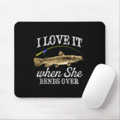 Funny Flathead Catfish Fischen Süßwasser Fisch Gra Mousepad (Mit Mouse)