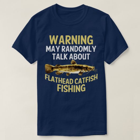 Funny Flathead Catfish Fischen Süßwasserfisch Gi T-Shirt (Design vorne)