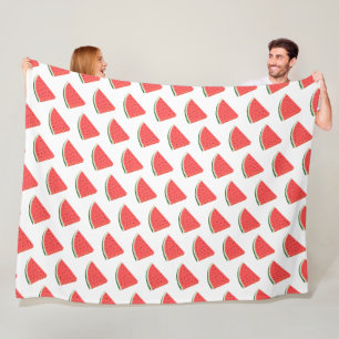 Funny Fleece Blanket Sweet Watermelon Anpassbar