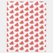 Funny Fleece Blanket Sweet Watermelon Anpassbar (Vorderseite)