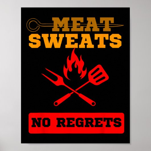 Funny Fleisch Sweet No Regrets Poster (Vorne)