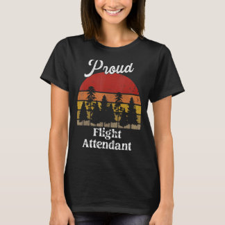 Funny Flight Attendant Shirts Beruf Titel Beruf