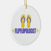 Funny Flip Flops Keramikornament (Rechts)