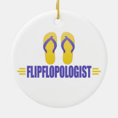 Funny Flip Flops Keramikornament (Hinten)