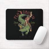 Funny Flo Grown Florida Rodeo Mousepad (Mit Mouse)