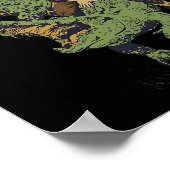 Funny Flo Grown Florida Rodeo Poster (Ecke)