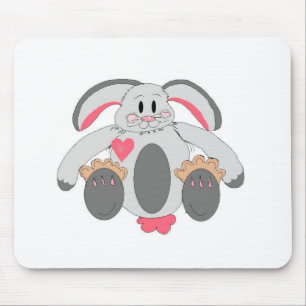 Funny Floppy Bunny Mousepad