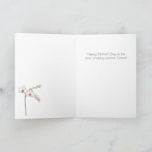 Funny Floral Mother Day Card Karte (Innenseite)