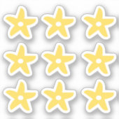 Funny Flowef Aufkleber (Vorderseite)