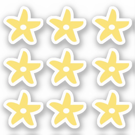 Funny Flowef Aufkleber (Vorderseite)