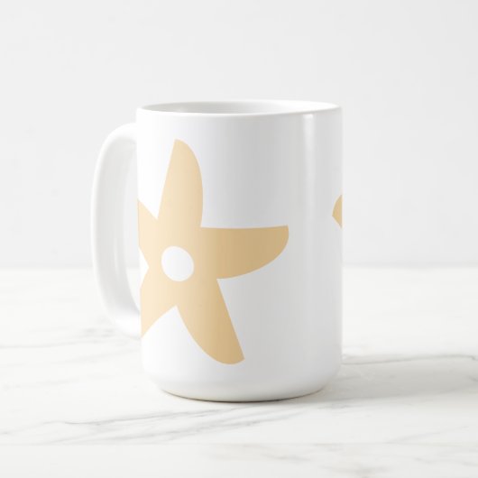 Funny Flowef Kaffeetasse (Vorderseite Links)