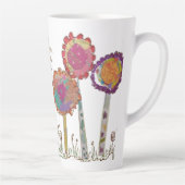 Funny Flowers  Milchtasse (Rechts)