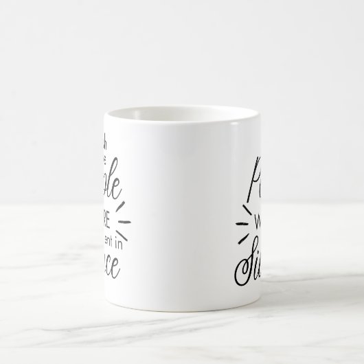 Funny Fluent in Stille Kaffeetasse (Mittel)